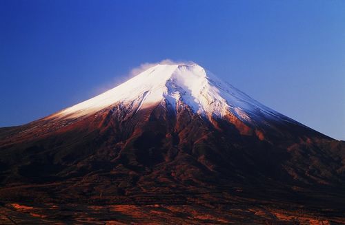 资料图：日本富士山。