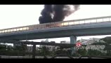 RT高架桥上燃烧全程