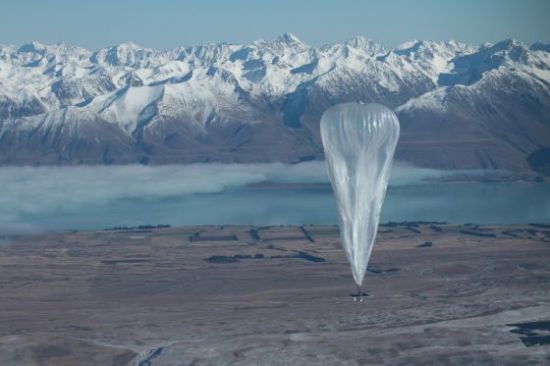 热气球将在距离地面20多公里的平流层提供网络服务。