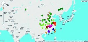 中国“方言地图”