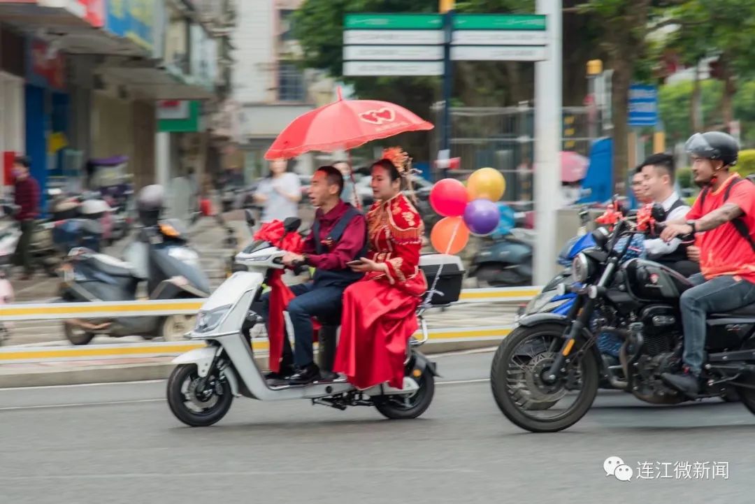 连江这对新人的婚礼，甜爆全城！