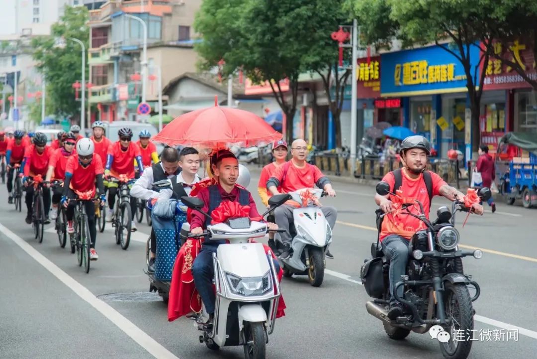 连江这对新人的婚礼，甜爆全城！