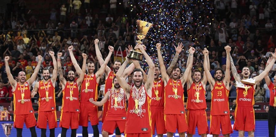 西班牙队夺得2019年篮球世界杯冠军