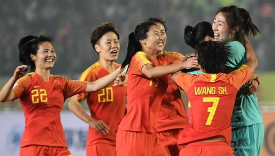 永川国际女足锦标赛：中国队夺冠