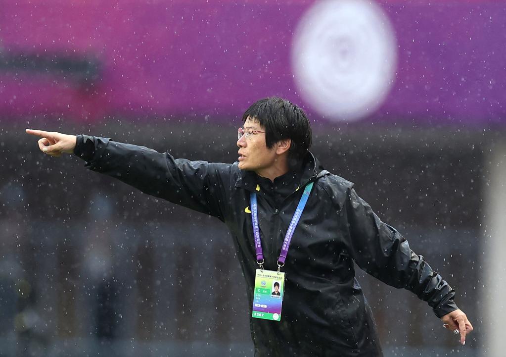 水庆霞担任中国女足主教练