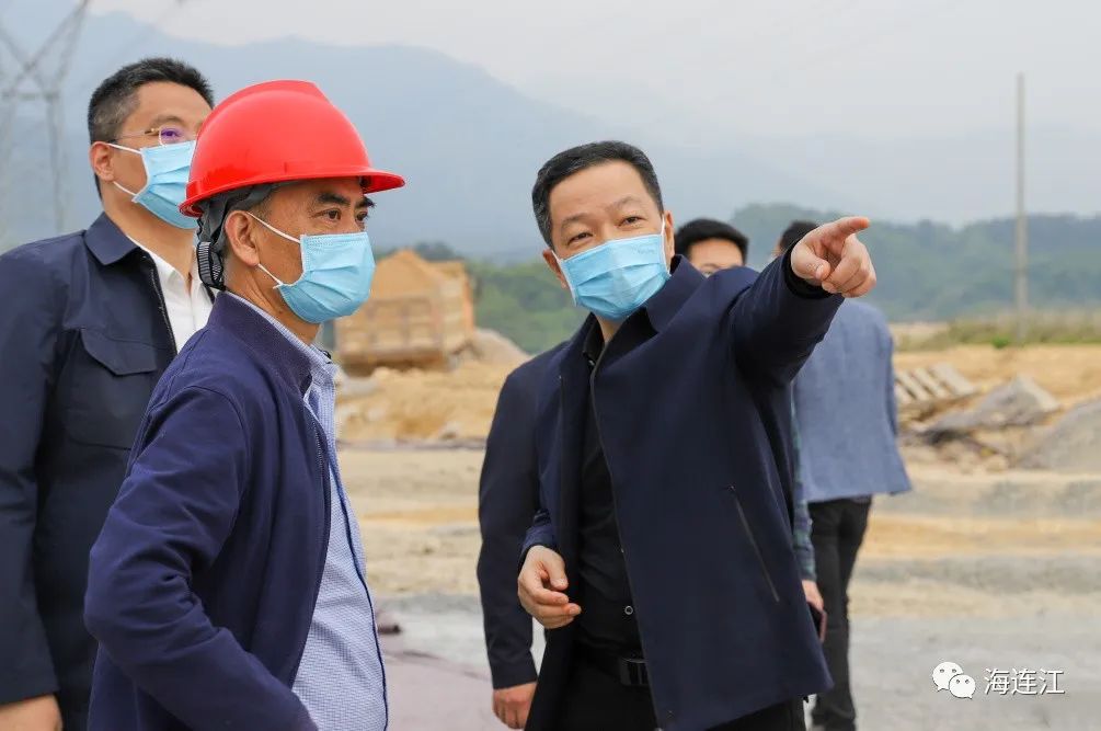 陈劲松赴福州现代物流城调研