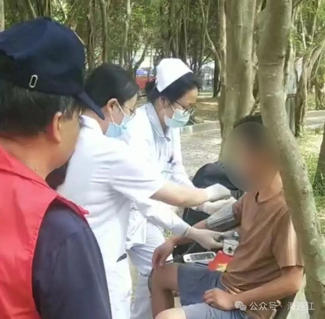 直逼40℃！一男子晕倒在连江街头，情况危急！