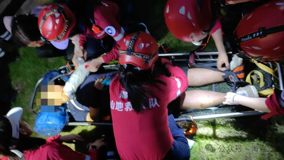 惊险！13岁男孩被困深山！连江深夜紧急救援