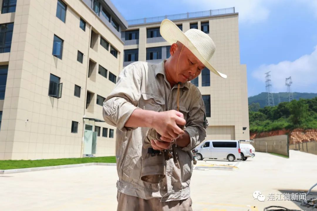 硬核！他是连江高空“特种兵”