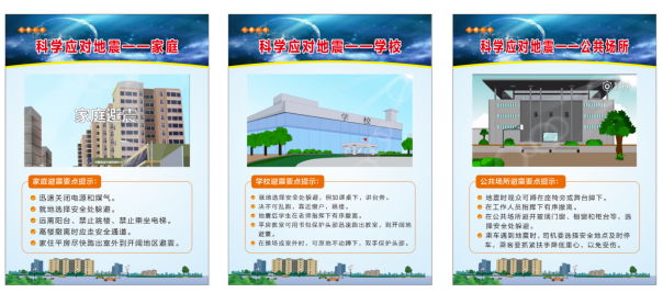 不同场景下，如何科学应对地震？（家庭版、学校版、公共场所版）
