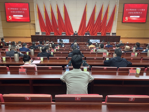 市委宣讲团赴连江县　宣讲党的二十大精神