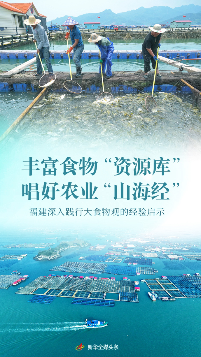 头版，头条！人民日报、新华社、新闻联播聚焦福建践行大食物观