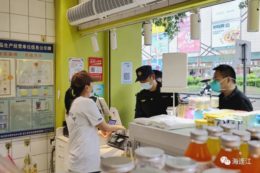 联合执法!连江严查这些店 联合执法!连江严查这些店