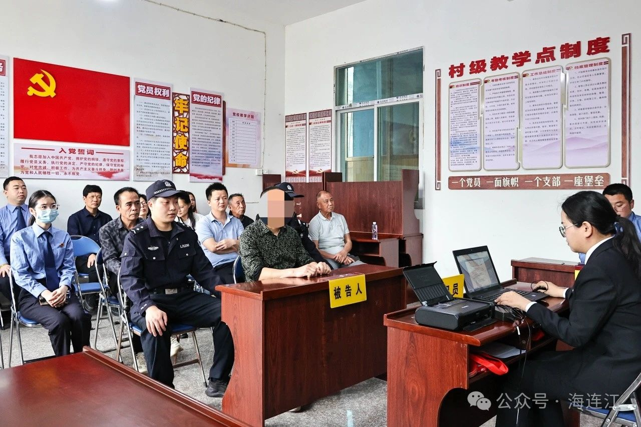 以案释法！连江将法庭“搬”进案发地