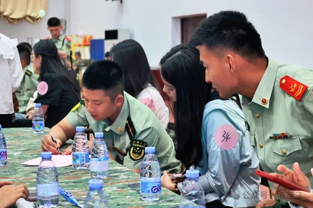 是心动呀！连江这场军地联谊超甜
