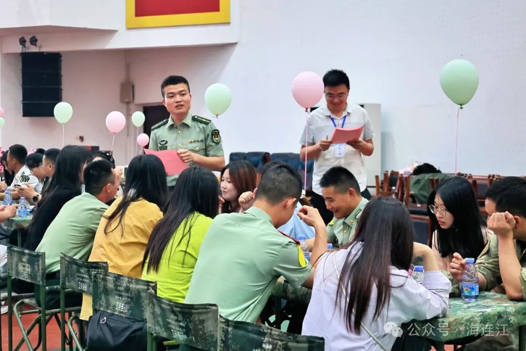 是心动呀！连江这场军地联谊超甜
