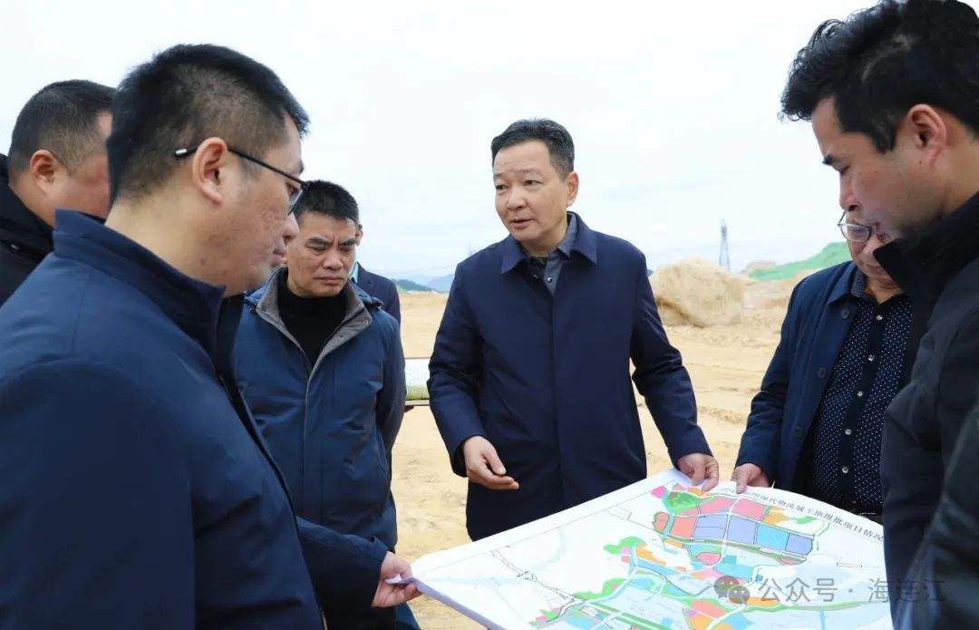 ​现场指导！陈劲松推进福州现代物流城建设