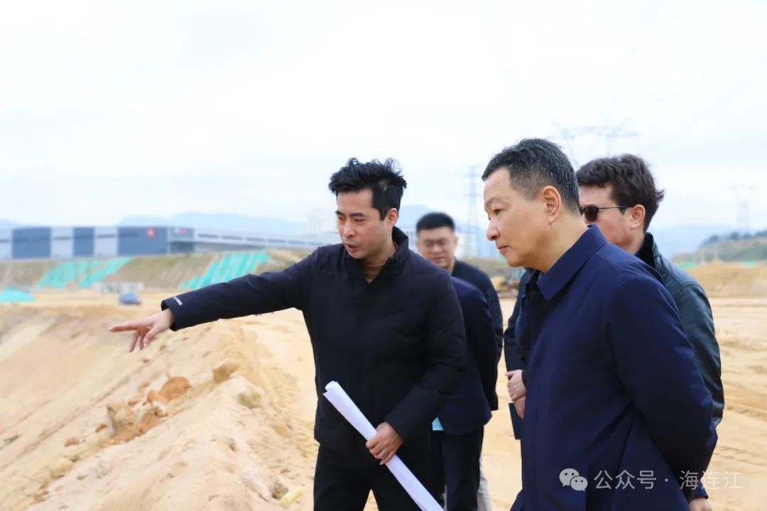 ​现场指导！陈劲松推进福州现代物流城建设