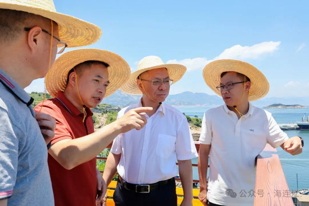 县长高双成赴黄岐、苔菉检查海上安全生产工作