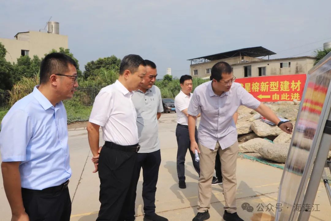 进企业、走现场！陈劲松指导推进福州现代物流城建设