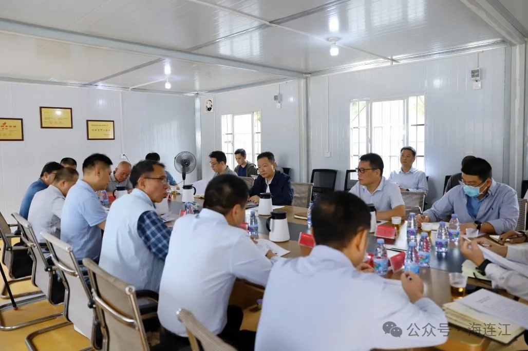 “艇”向世界！县委书记赴粗芦岛现场办公