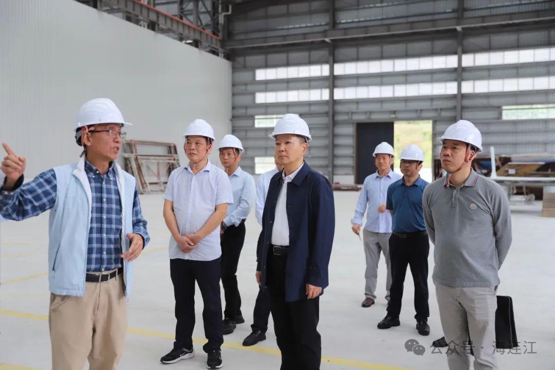 “艇”向世界！县委书记赴粗芦岛现场办公