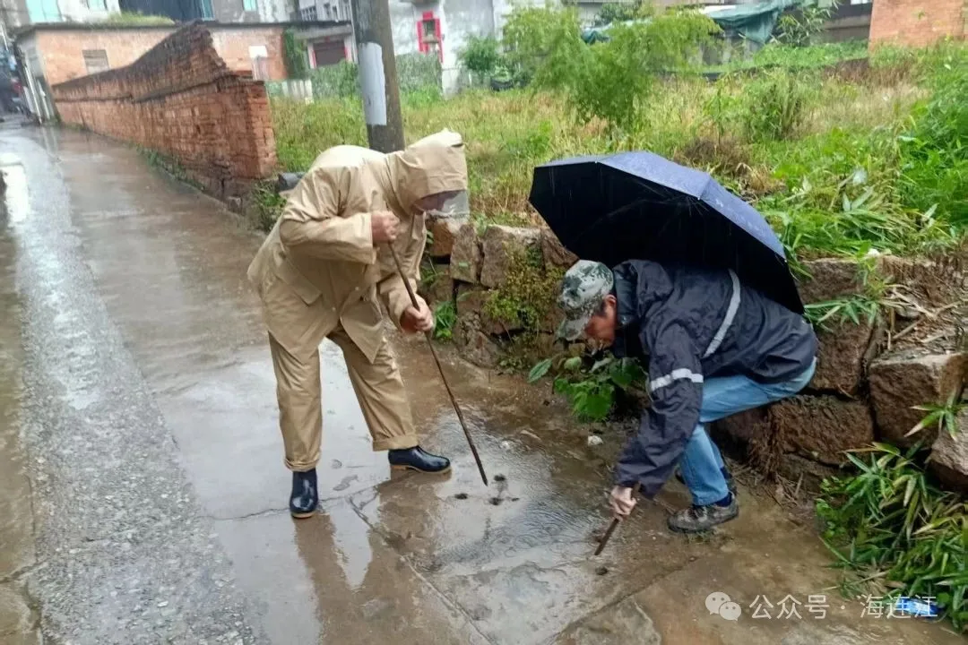 闻“汛”而动！连江的他们逆雨而行！