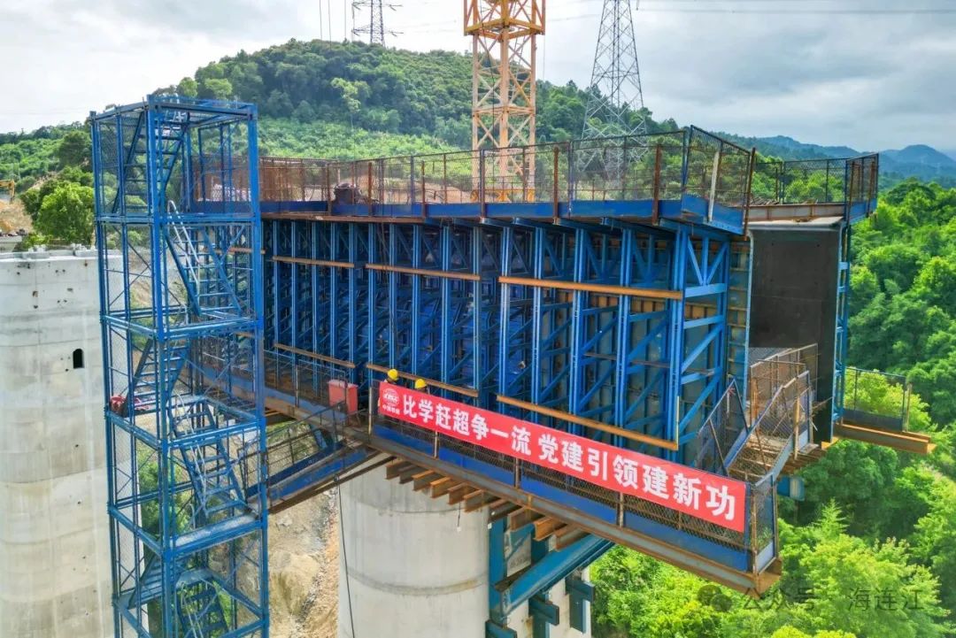 加速！敖江特大桥建设进度再刷新